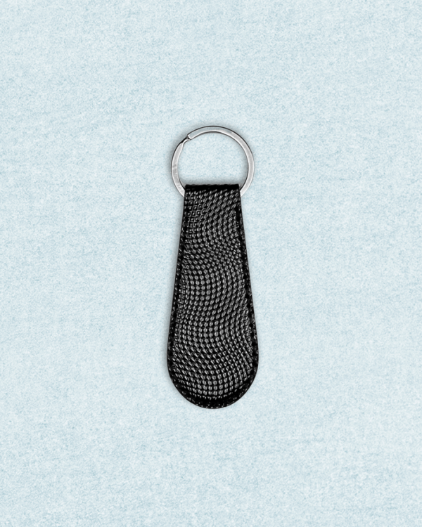 Dark Dotted Keychain