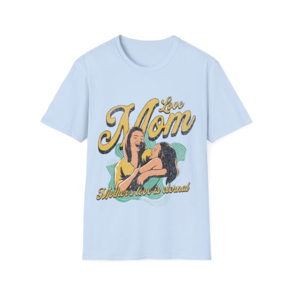 Love Mom Graphic T-Shirt, Gift for Mother's Day
