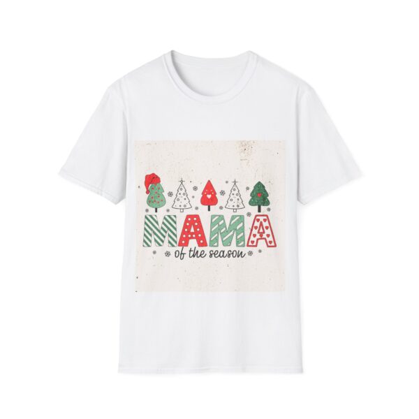 Mama of the Season Unisex Softstyle T-Shirt - Festive Holiday Tee